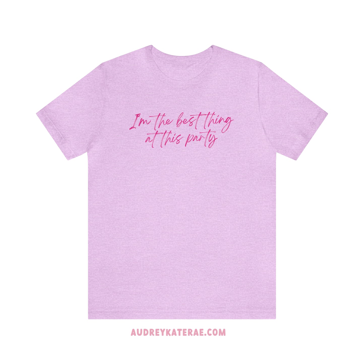 I'm the Best Thing at this Party - You're Losing Me Vault Track Lyric Tee Bella+Canvas