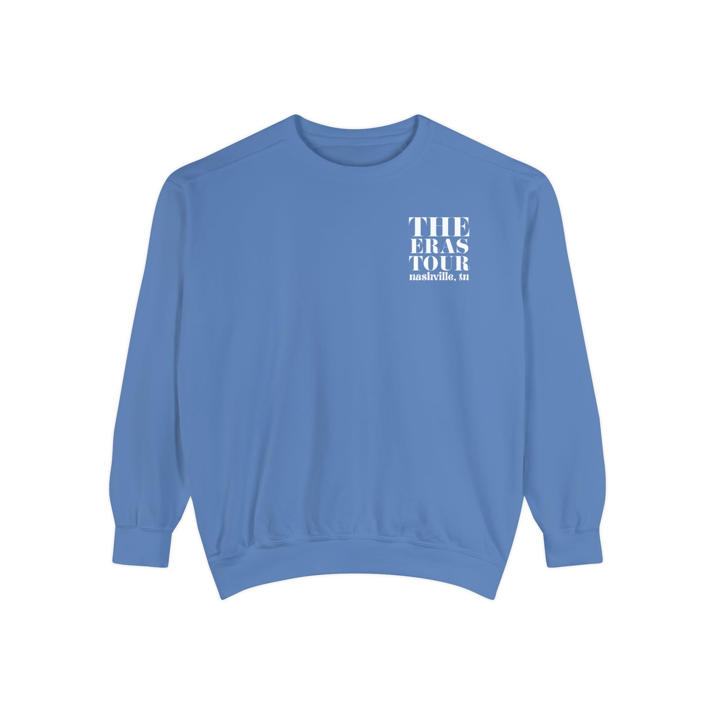 Eras Nashville, TN Night 2 - 5-6-23 - Custom Eras Tour Crewneck, Comfort Colors