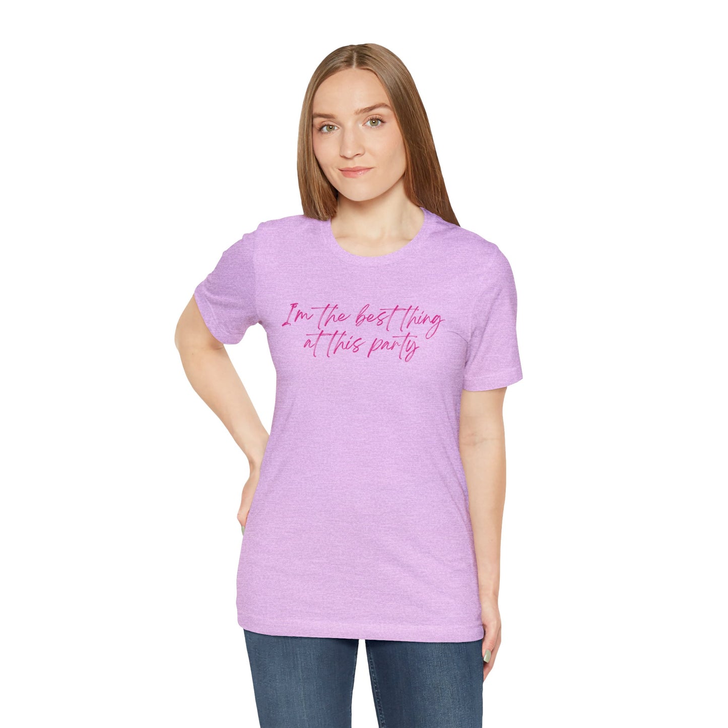 I'm the Best Thing at this Party - You're Losing Me Vault Track Lyric Tee Bella+Canvas