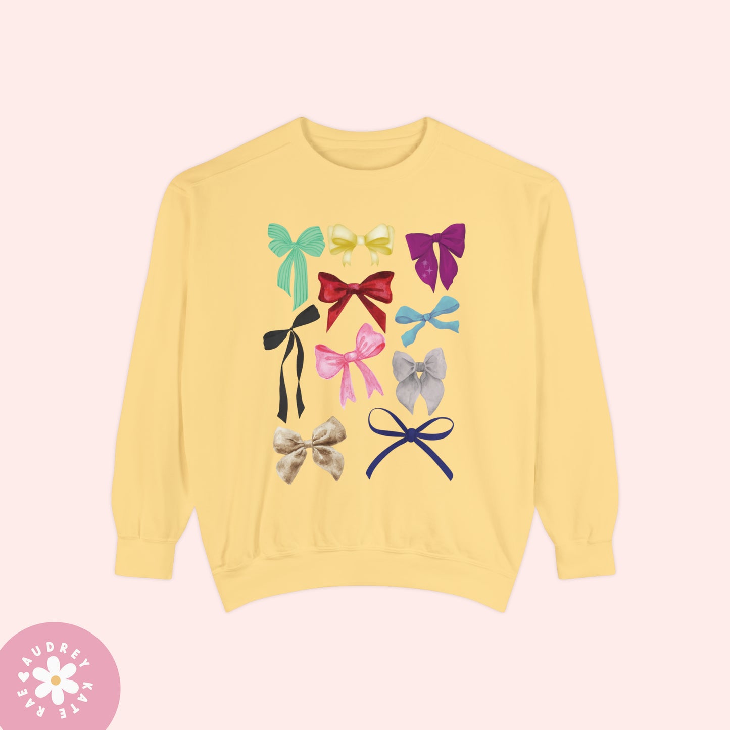 Bow and Eras - Taylor Eras Comfort Colors Crewneck