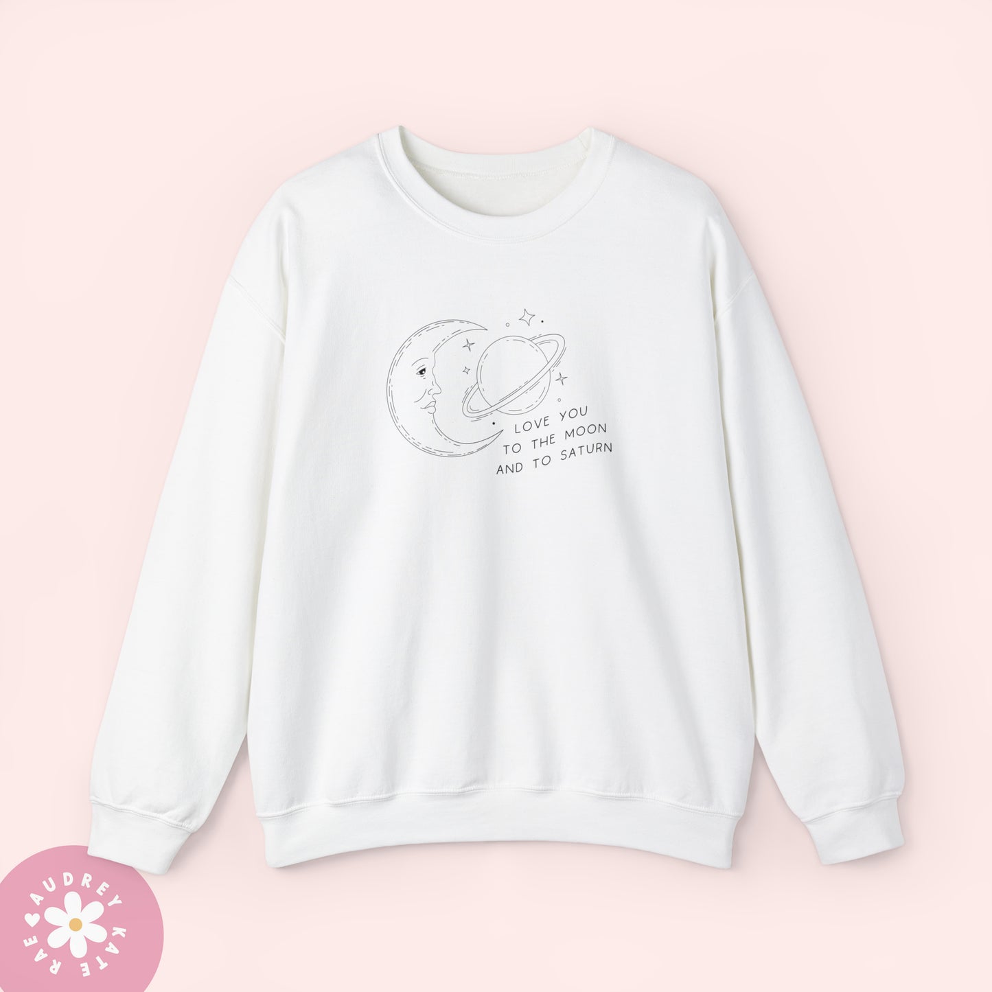 Love You to the Moon and to Saturn, Seven/Folklore Lyric Crewneck Sweatshirt. S-5XL