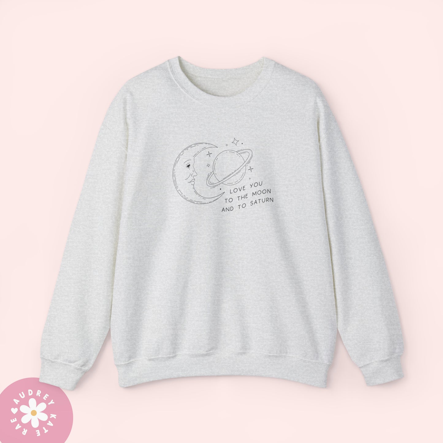 Love You to the Moon and to Saturn, Seven/Folklore Lyric Crewneck Sweatshirt. S-5XL