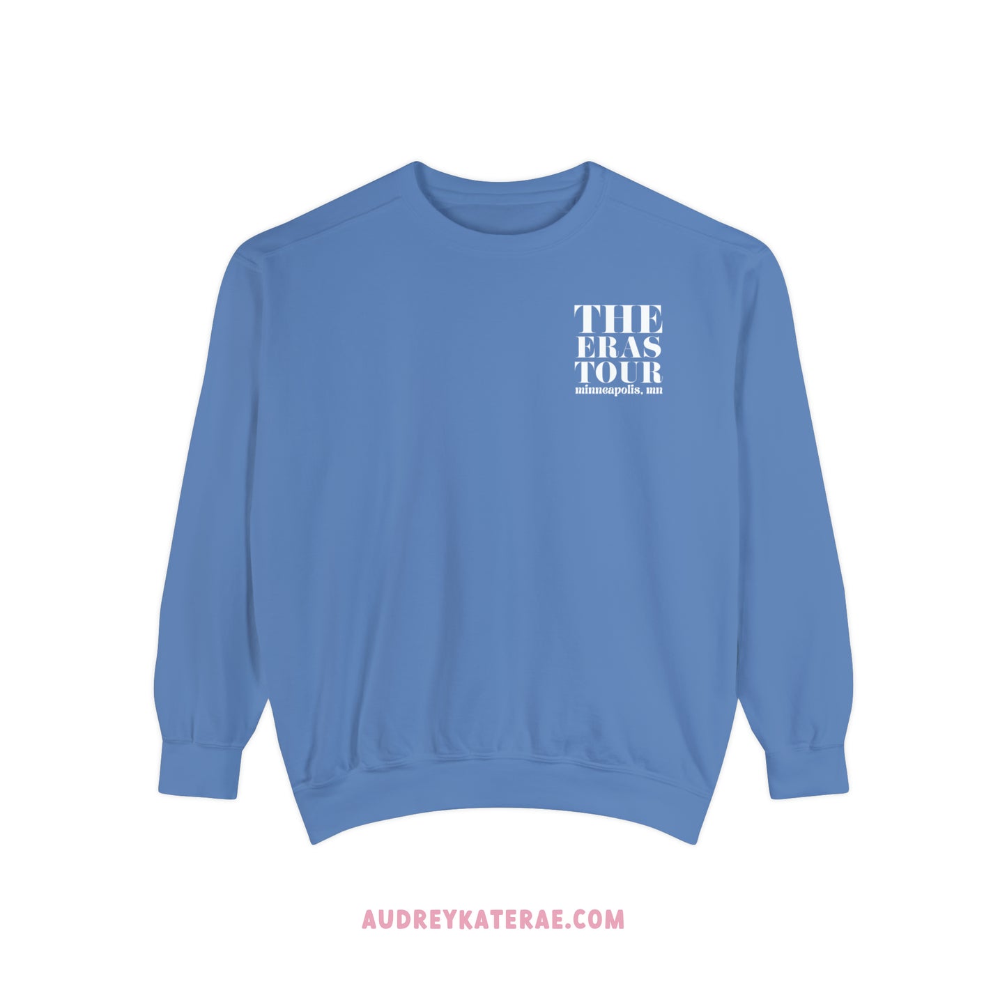 Eras Minneapolis, MN Night 1 - 6-23-23 Custom Eras Tour Crewneck, Comfort Colors