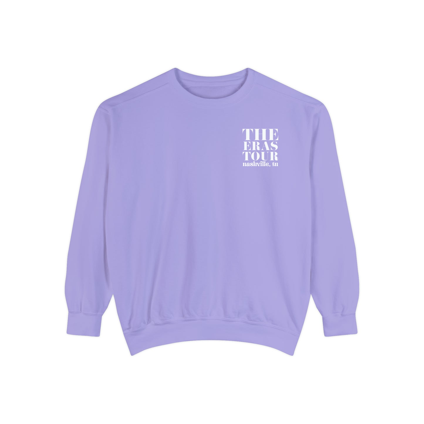 Eras Nashville, TN Night 3 - 5-7-23 - Cusrom Eras Tour Crewneck, Comfort Colors