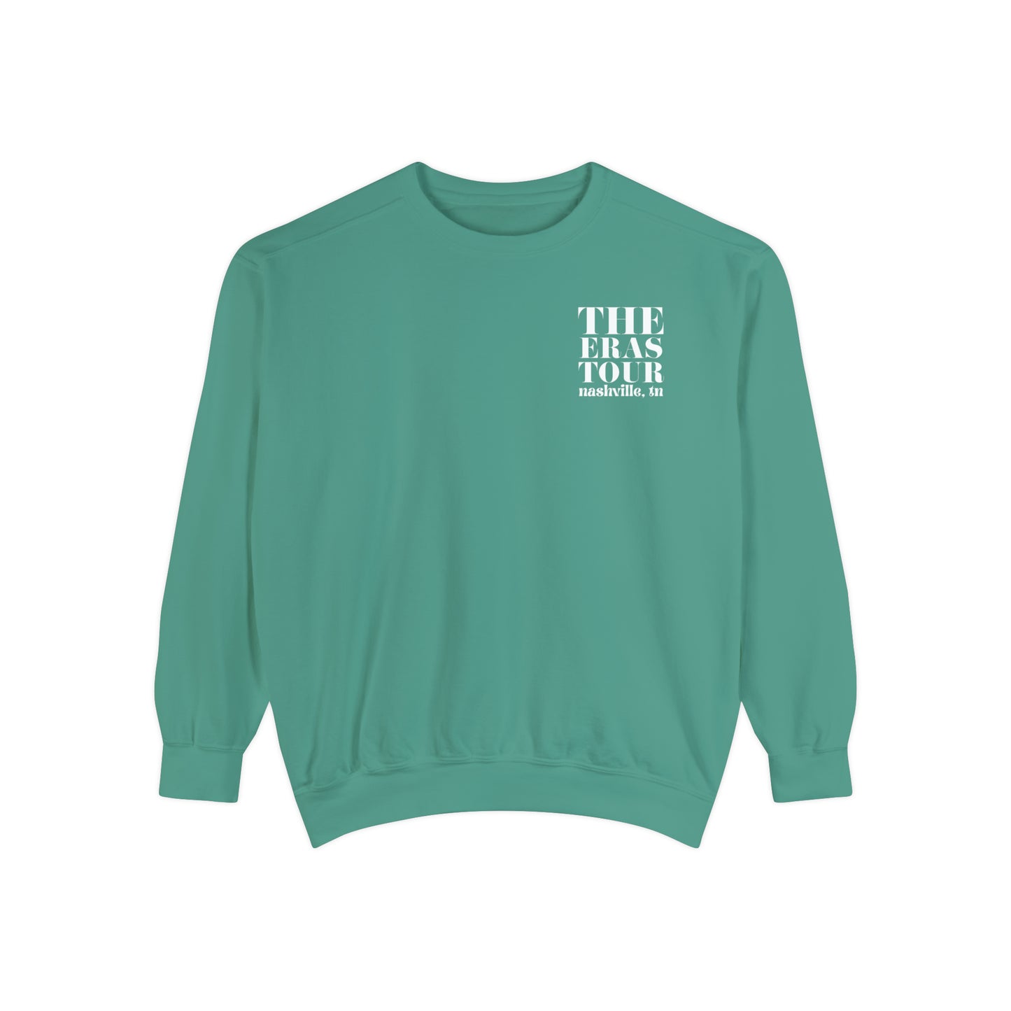 Eras Nashville, TN Night 2 - 5-6-23 - Custom Eras Tour Crewneck, Comfort Colors