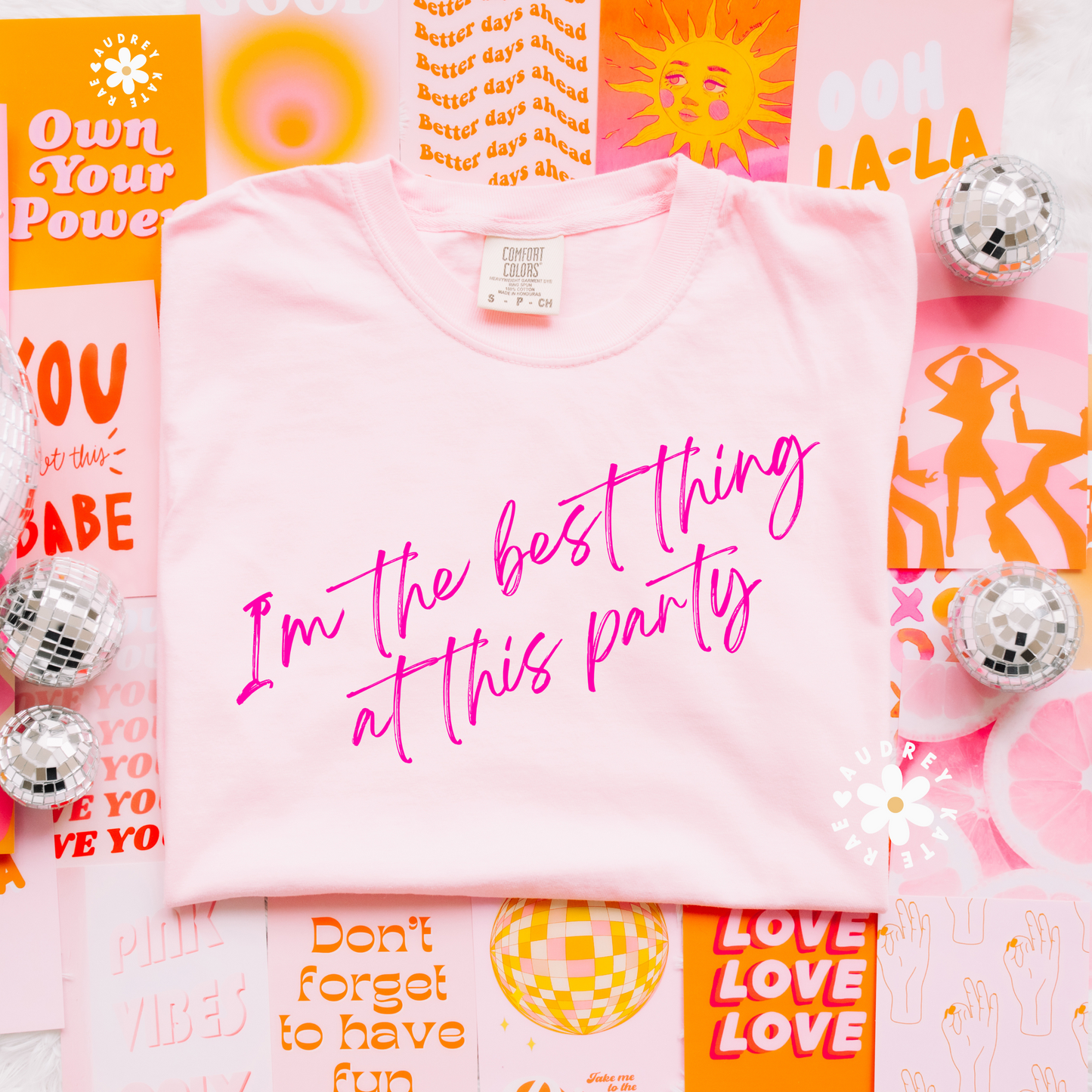 I'm the Best Thing at this Party - You're Losing Me Vault Track Lyric Tee Comfort Colors