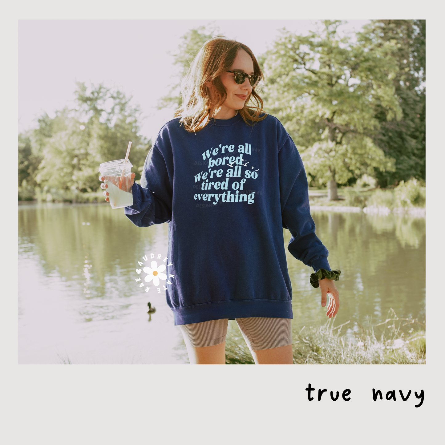 We're All Bored We're All So Tired of Everything - New Romantics Crewneck